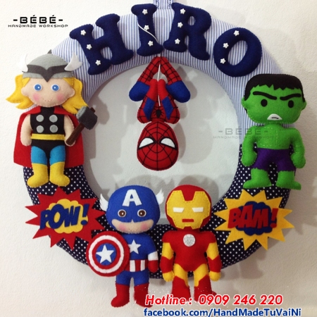 Quà tặng sinh nhật handmade độc đáo và ý nghĩa - sn0026 - Quà tặng handmade siêu anh hùng Hiro
